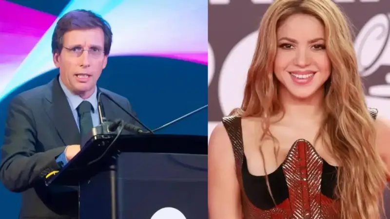 Almeida supports Shakira in Iberdrola Music event