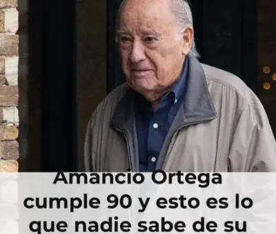 Amancio Ortega a los 90 años