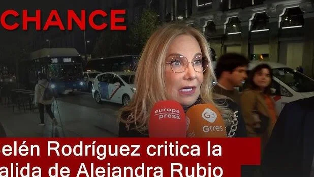 Belen Rodríguez y Alejandra Rubio