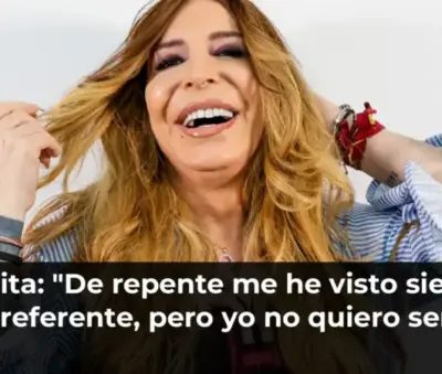 Benita: "De repente me he visto siendo un referente, pero yo no quiero serlo"