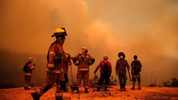 Firefighter accidentally starting fire himself