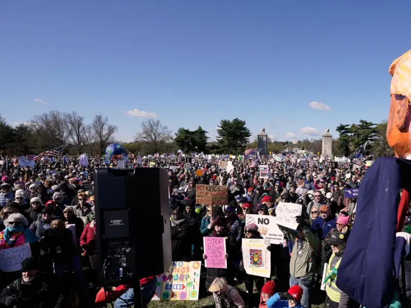Protestas en EEUU contra Trump e Irán