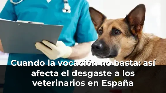 Cuando la vocación no basta: así afecta el desgaste a los veterinarios en España