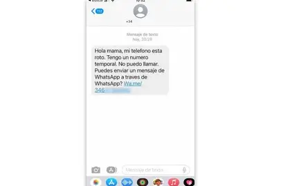 iPhone WhatsApp scam alert