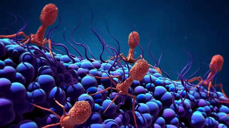 Bacteria peligrosa en el cuerpo humano
