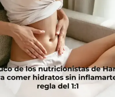 El truco de los nutricionistas de Harvard para comer hidratos sin inflamarte: la regla del 1:1