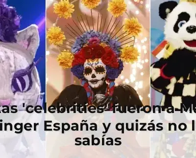 Estas 'celebrities' fueron a Mask Singer España y quizás no lo sabías
