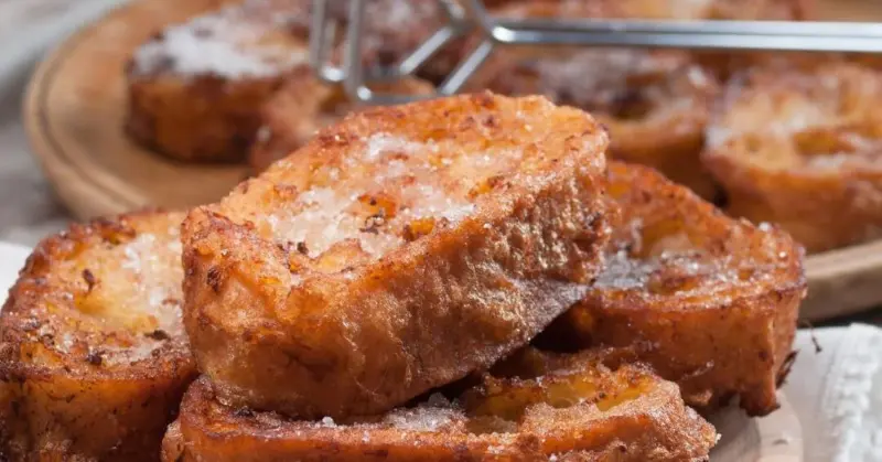 Torrijas de brioche derretidas en boca