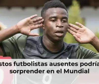 Futbolistas ausentes en el Mundial de fútbol