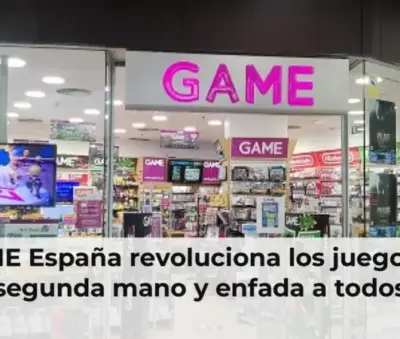 GAME España logo o juegos de segunda mano