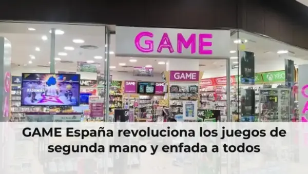 GAME España logo o juegos de segunda mano