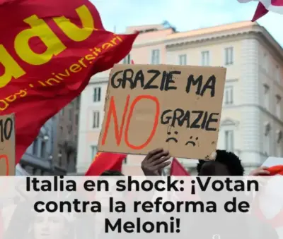 Italia en shock por resultado electoral