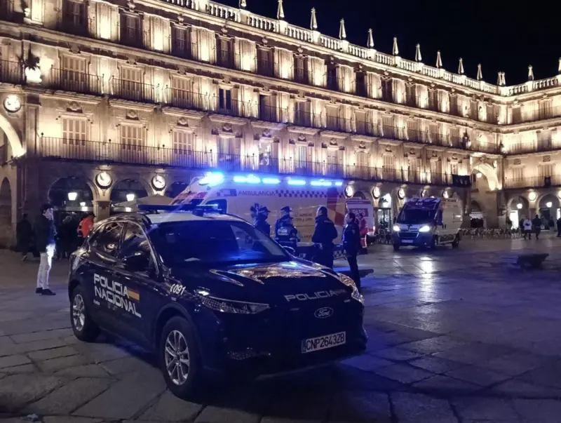 Hombre herido en pelea en Salamanca