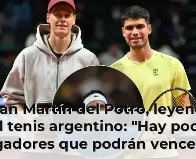 Juan Martín del Potro, leyenda del tenis argentino: "Hay pocos jugadores que podrán vencer a Carlos Alcaraz y a Sinner"