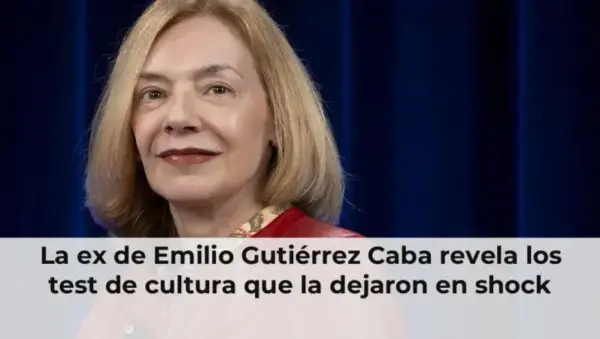 Ex de Emilio Gutiérrez Caba habla sobre tests de cultura