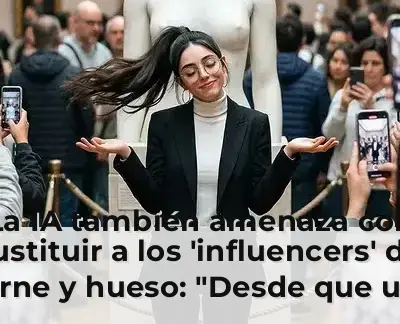 La IA también amenaza con sustituir a los 'influencers' de carne y hueso: "Desde que uso un avatar, voy a mil nuevos seg