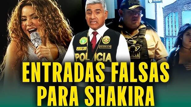 Shakira en concierto, multitud de fans