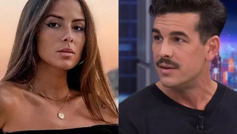 Mario Casas y Melyssa Pinto abrazados