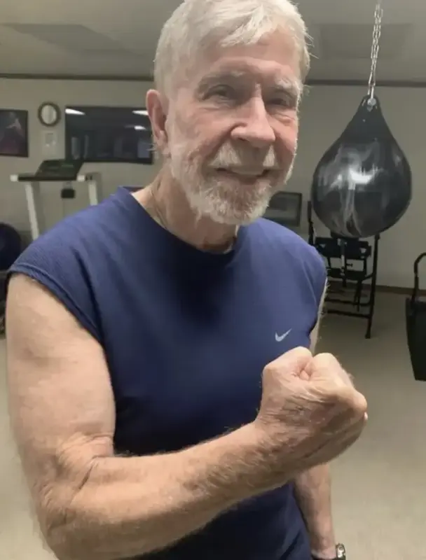 Chuck Norris aged 86 years old
