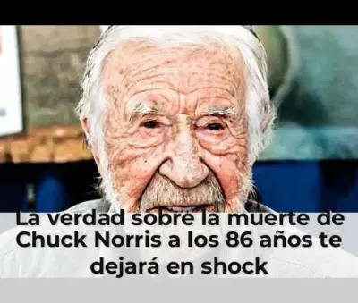 Chuck Norris con 86 años fallecido