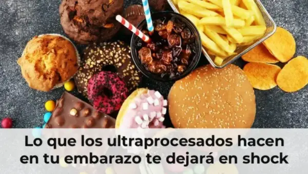 Alimentos ultraprocesados durante el embarazo