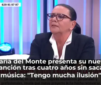 María del Monte presenta su nueva canción tras cuatro años sin sacar música: "Tengo mucha ilusión"