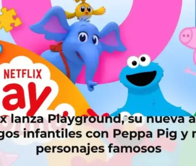 Netflix lanza Playground, su nueva app de juegos infantiles con Peppa Pig y más personajes famosos