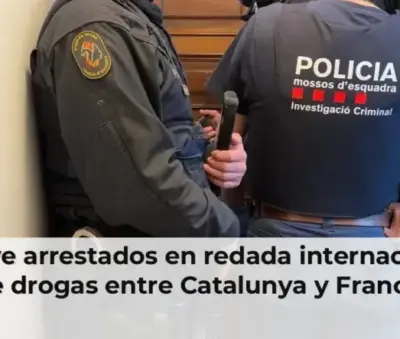 Policía detiene a sospechosos en operación antidrogas