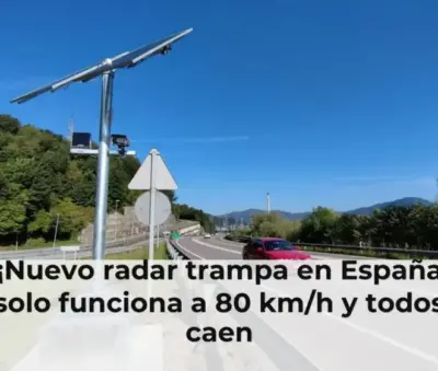 Radar speed trap in Spain catches drivers at 80 km/h