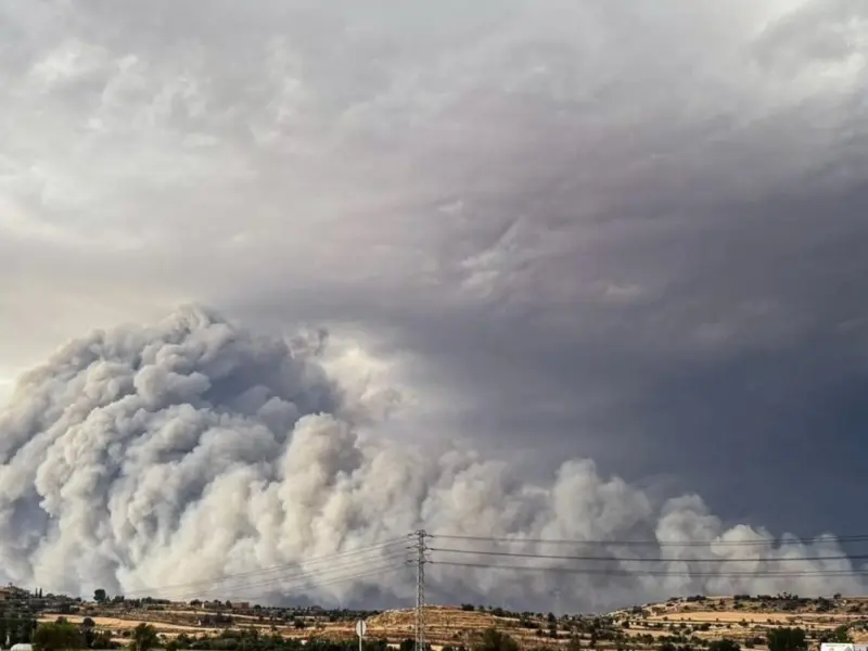 Incendios forestales en Cataluña
