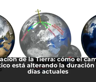 Rotación de la Tierra: cómo el cambio climático está alterando la duración de los días actuales