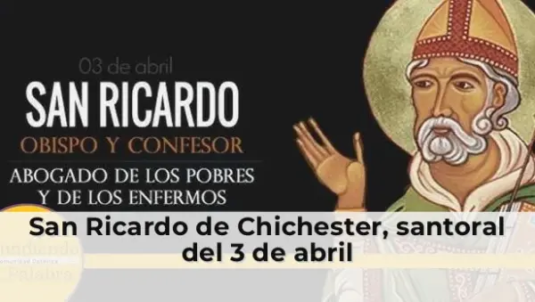 San Ricardo de Chichester, santoral del 3 de abril
