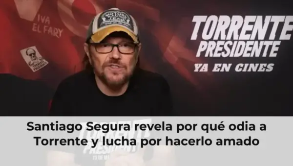 Santiago Segura habla sobre Torrente