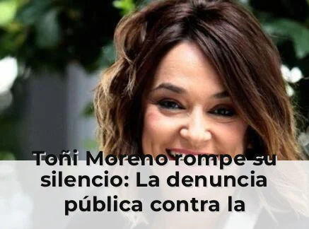 Toñi Moreno rompe su silencio: La denuncia pública contra la homofobia que hoy sacude las redes
