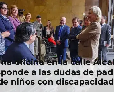 Una oficina en la calle Alcalá responde a las dudas de padres de niños con discapacidad: "¿Estoy haciendo todo lo posibl