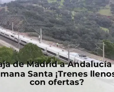 Trenes en estación de Madrid durante Semana Santa